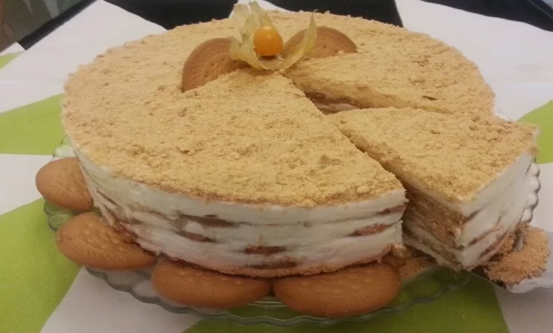 A Maravilhosa Receita Bolo de Bolacha Simples e Delicioso