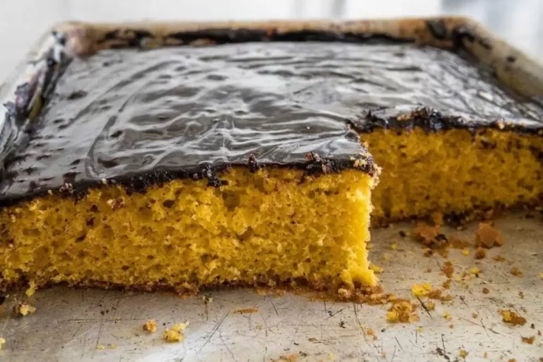 Bolo de Cenoura com Cobertura de Chocolate