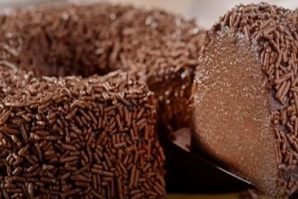 Brigadeirao de microondas