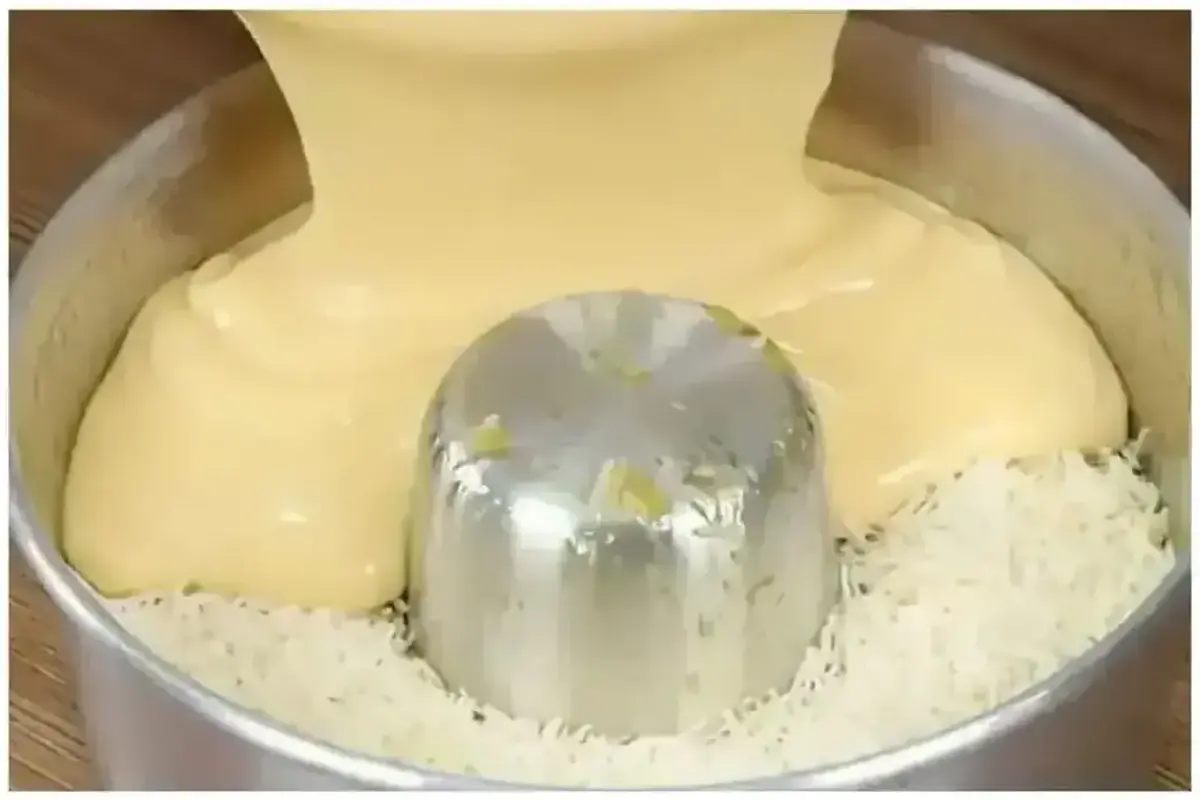 torta de coco cremosa