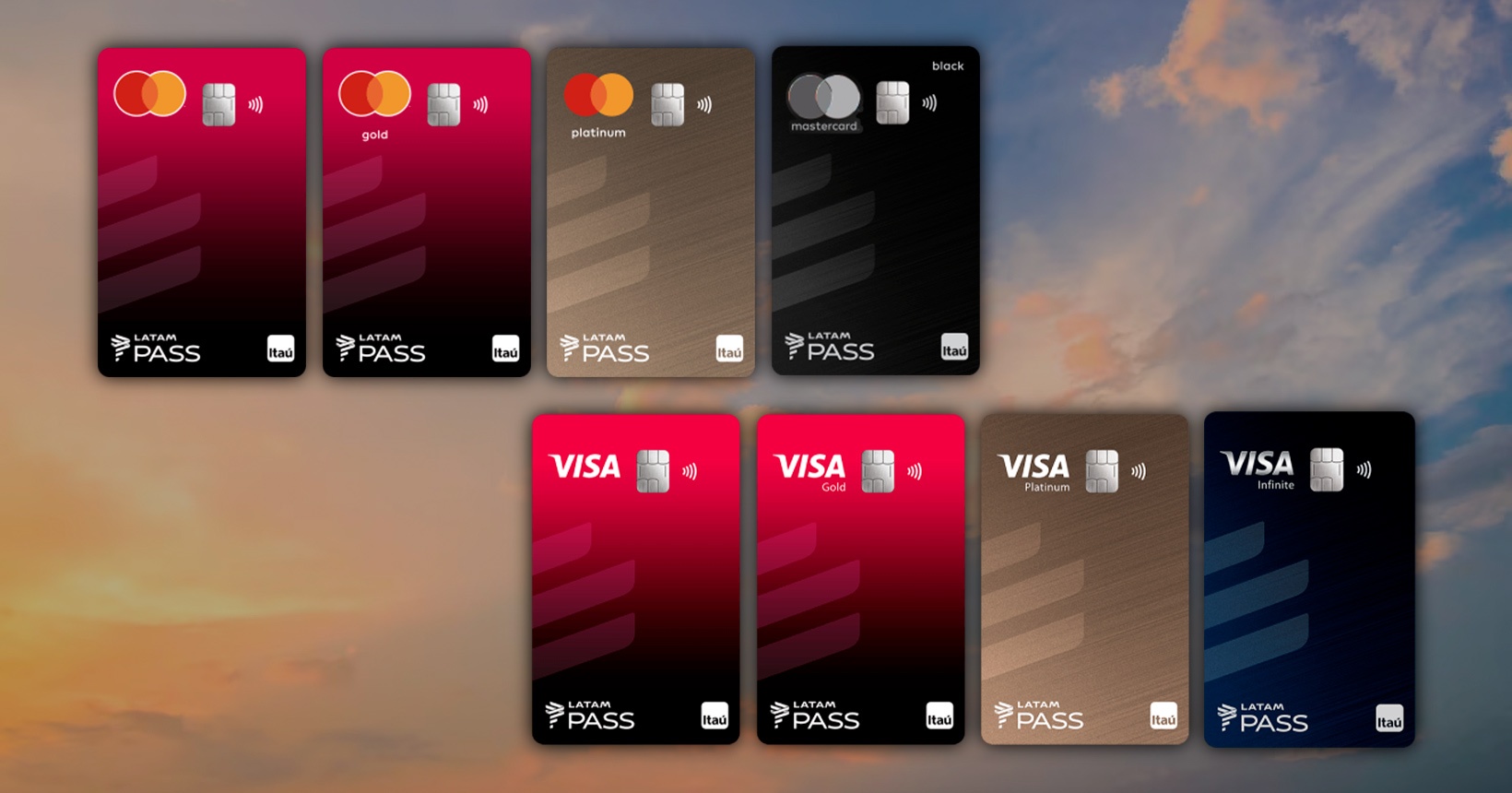 Último dia para garantir o bônus de 70% na pontuação dos cartões Latam Pass