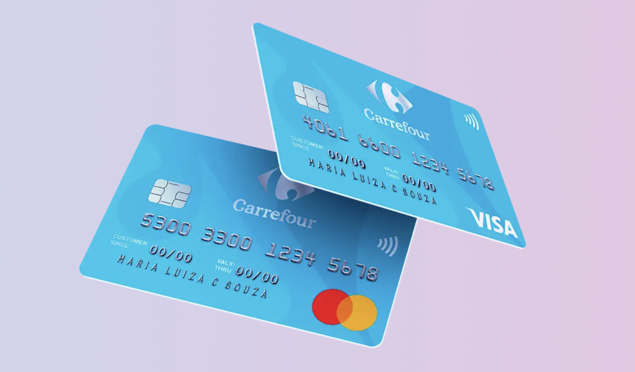 Cartão de crédito fácil de aprovar com score baixo Carrefour