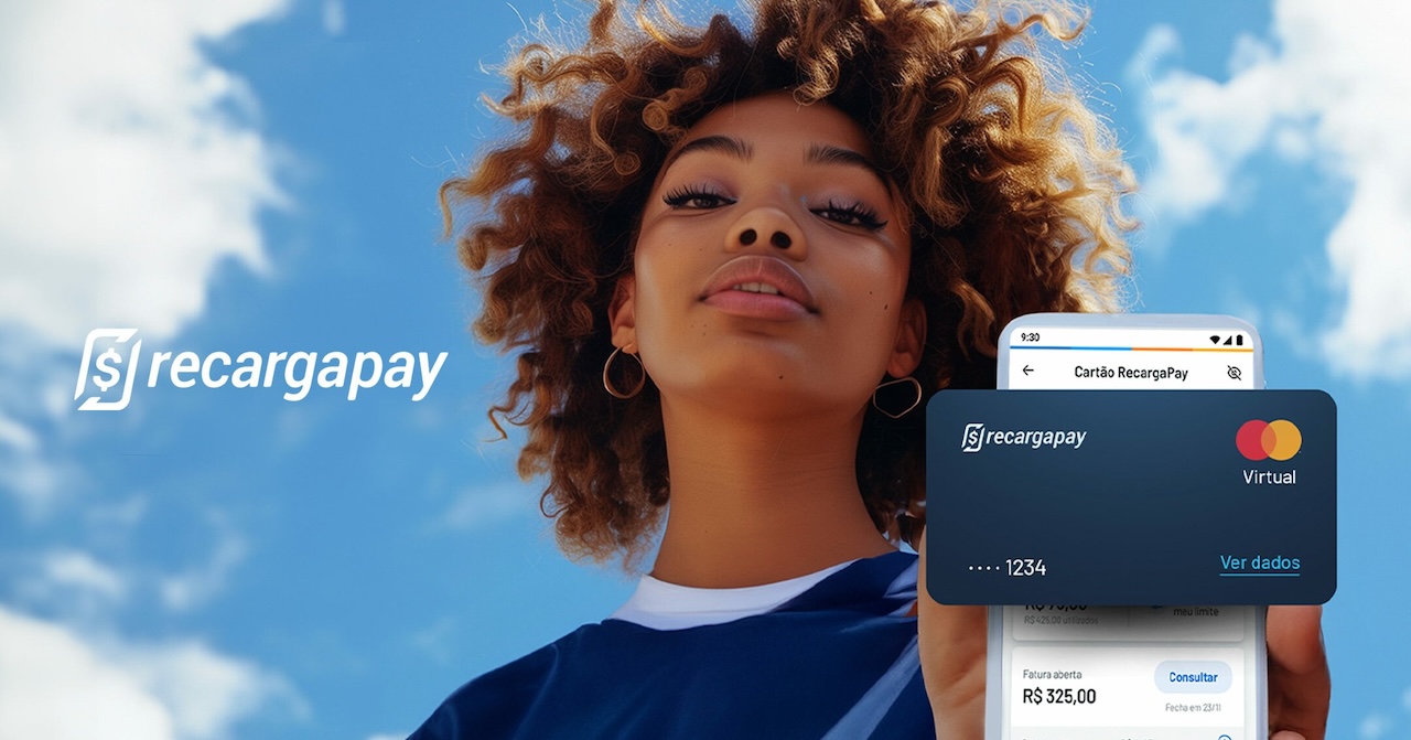 Cartão de crédito para score baixo RecargaPay Mastercard Internacional