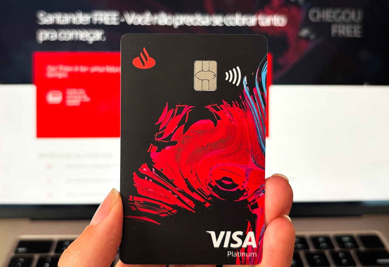 Cartão Santander Free Visa Platinum