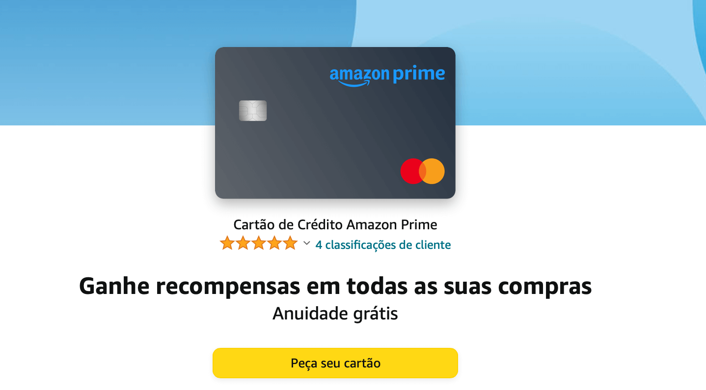 solicitar cartao credito amazon site