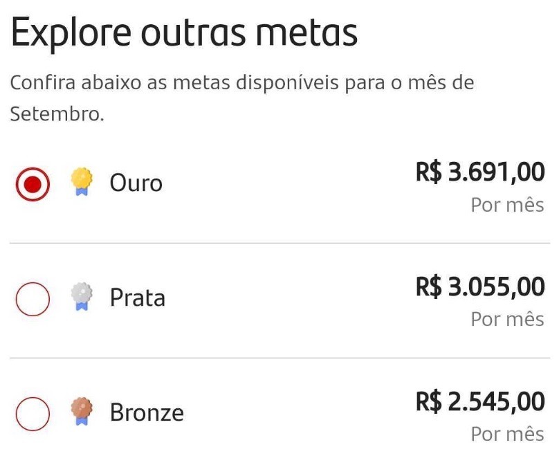 metas bateu ganhou orseni
