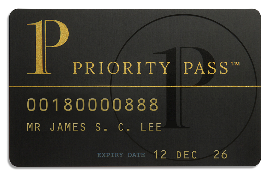 Cartão de associado Priority Pass