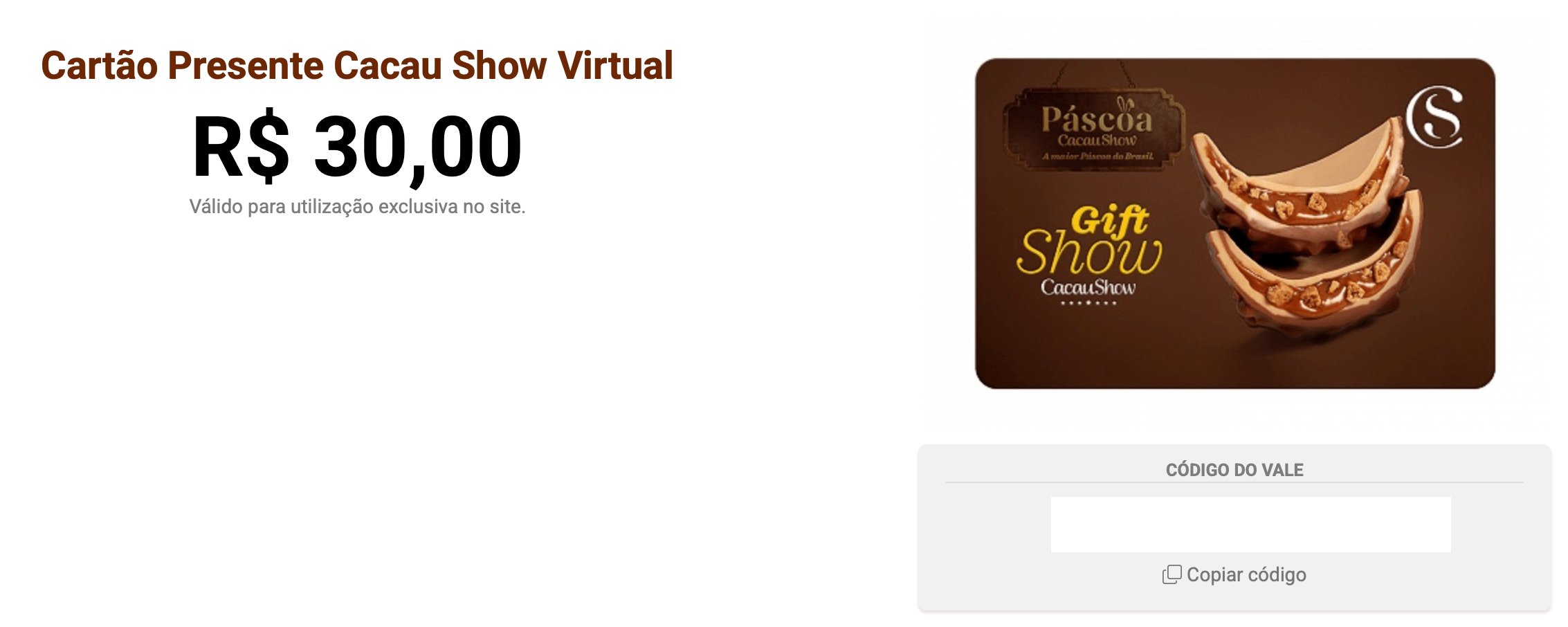 voucher cacau show visa concierge chocolate gratis 3