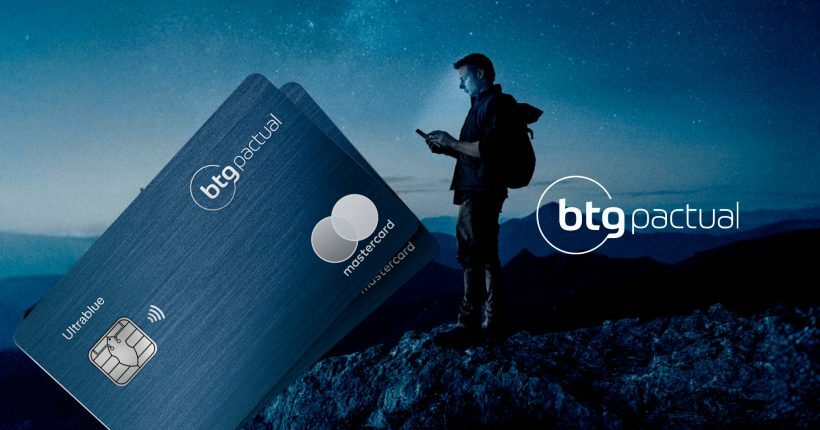 Cartao Ultrablue BTG Pactual capa