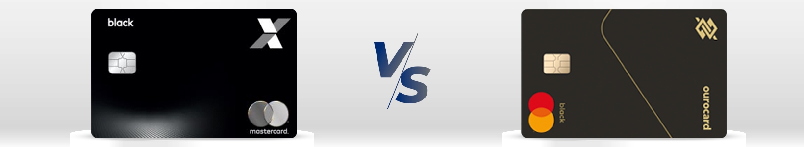 Caixa Mastercard Black e Ourocard Estilo Mastercard Black