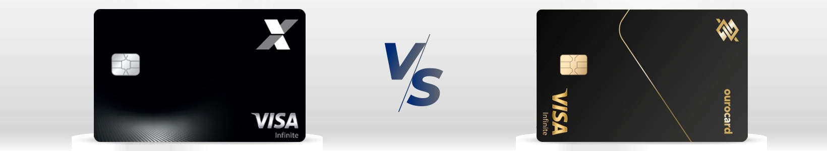 Caixa Visa Infinite e Ourocard Visa Infinite