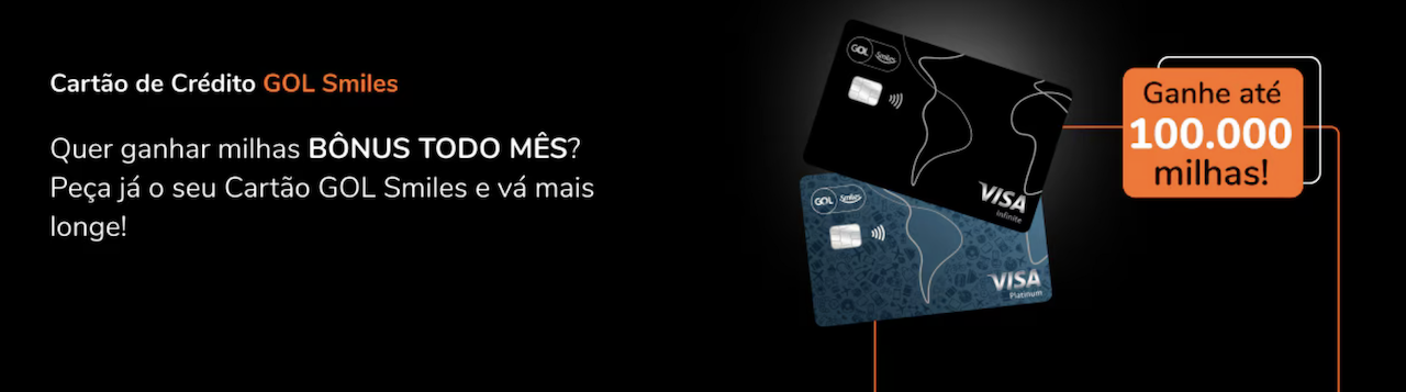 cartao gol smiles 100k bonus abr26