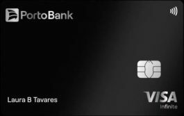 cartão Porto Bank visa infinite azul