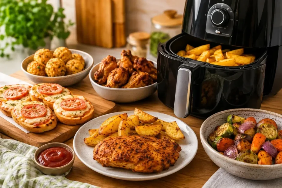 Lanches Baratos na Air Fryer para Fazer em Casa