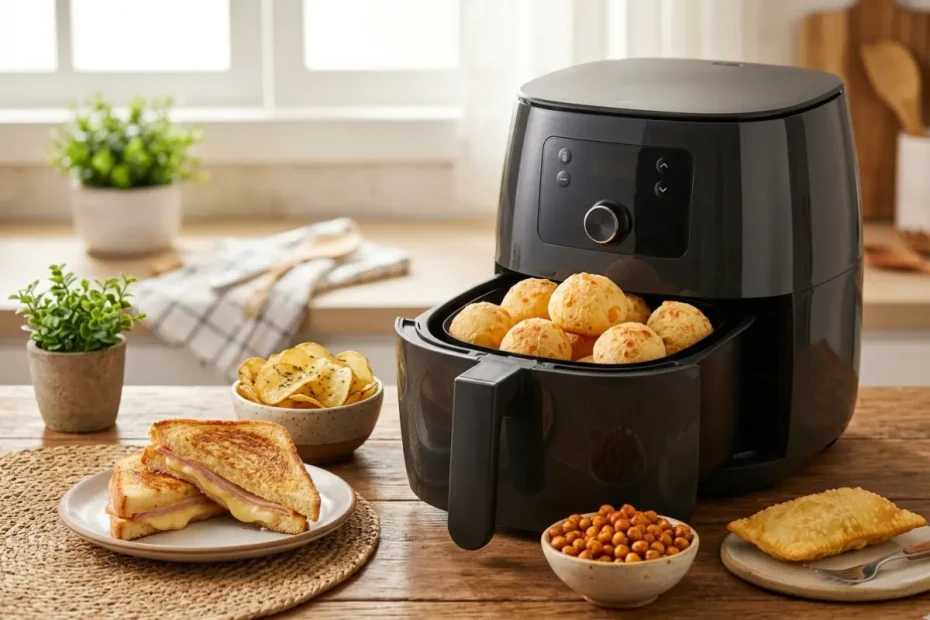 Lanches Rápidos na Air Fryer para Fazer em Qualquer Hora