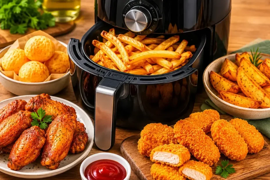Quanto Tempo e Temperatura Usar em Cada Tipo de Alimento na Air Fryer