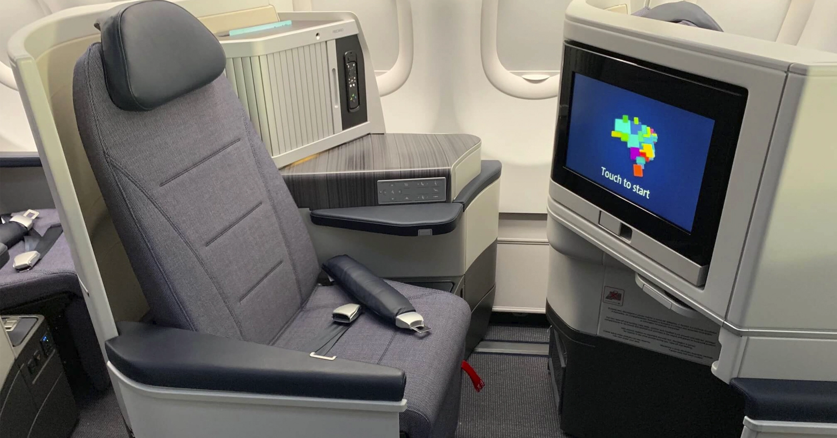 Upgrade de cabine Classe Executiva Azul